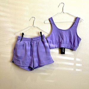 Crop Top athletic set